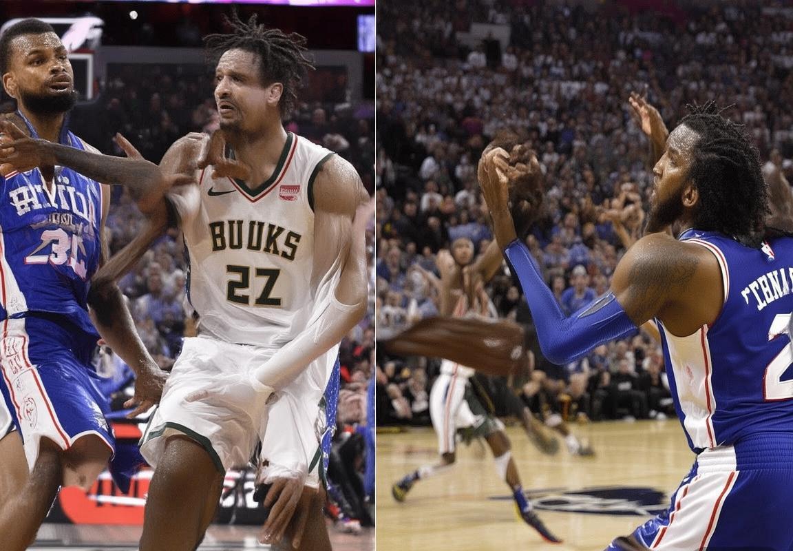 2017年76人对阵雄鹿焦点之战回顾：激战与战术分析